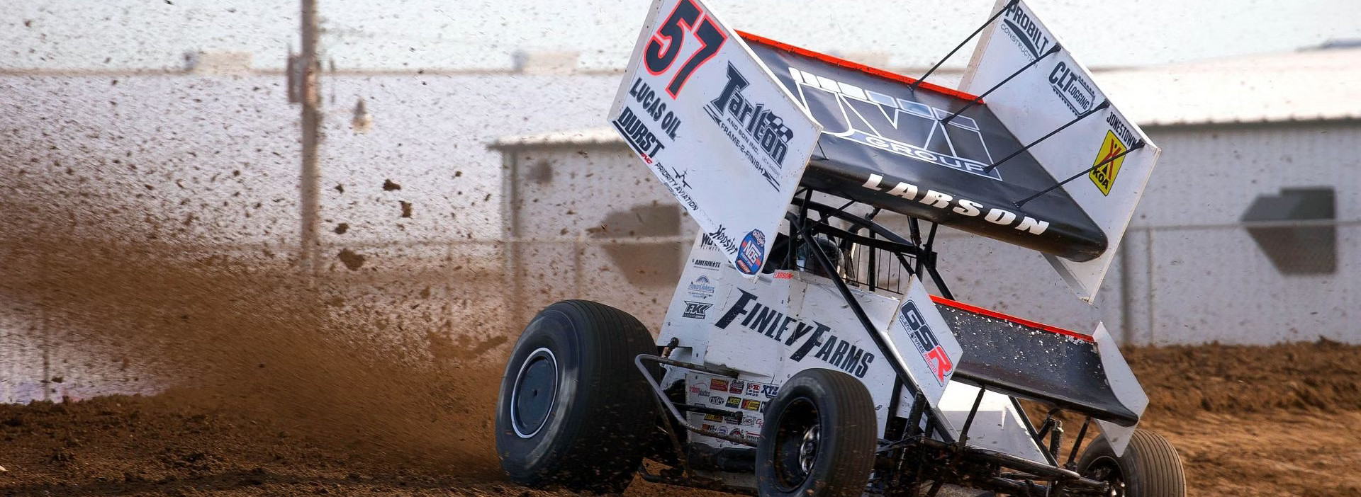 JVI Group sponsors #57 Sprint Car driven by Kyle Larson